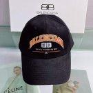 balenciaga 529192310 cap black white classic baseball cap with balenciaga embroidered logo b990062