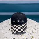 balenciaga 529192310 cap black white classic baseball cap with balenciaga embroidered logo b990071