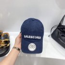 balenciaga 529192310 cap black white classic baseball cap with balenciaga embroidered logo b990076