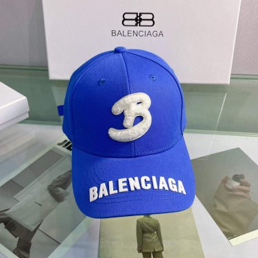 balenciaga 529192310 cap black white classic baseball cap with balenciaga embroidered logo b990083
