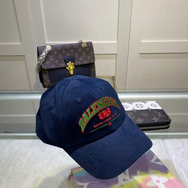 balenciaga 529192310 cap black white classic baseball cap with balenciaga embroidered logo b990090