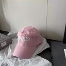 balenciaga 529192310 cap black white classic baseball cap with balenciaga embroidered logo b990097