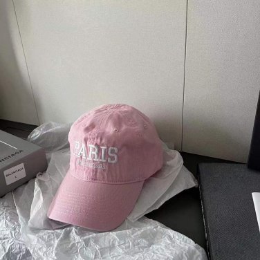 balenciaga 529192310 cap black white classic baseball cap with balenciaga embroidered logo b990097