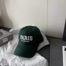 balenciaga 529192310 cap black white classic baseball cap with balenciaga embroidered logo b990098