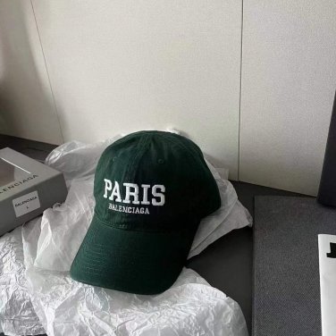 balenciaga 529192310 cap black white classic baseball cap with balenciaga embroidered logo b990098