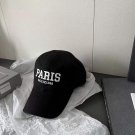 balenciaga 529192310 cap black white classic baseball cap with balenciaga embroidered logo b990100