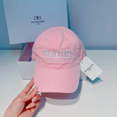 balenciaga 529192310 cap black white classic baseball cap with balenciaga embroidered logo b990104