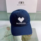 balenciaga 529192310 cap black white classic baseball cap with balenciaga embroidered logo b990113