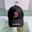 balenciaga 529192310 cap black white classic baseball cap with balenciaga embroidered logo b990120