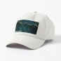 Amazing Blue and Teal Faux Malachite Marble Cap