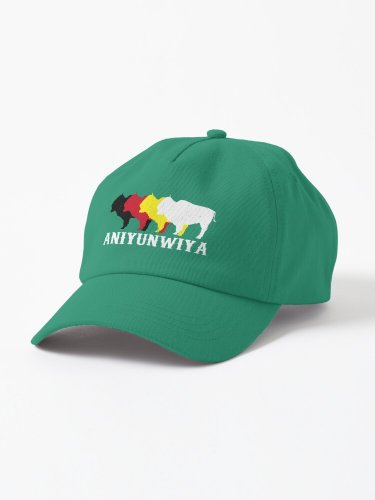 Aniyunwiya Cherokee Tribe Native American Indian  Cap