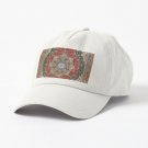 Antique Floral Persian Carpet Print Cap