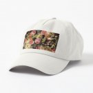 Antique Lush Midnight Baroque Flower Botanical Night Garden 1 Cap