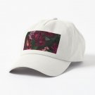 Antique Midnight Botanical Flower Rose Botanical Night Garden Cap