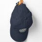 Art Deco Lotus Flowers in Pink & Navy Cap