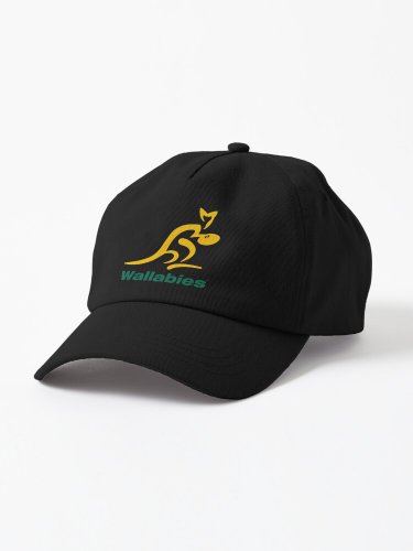 Australia Rugby Wallabies Yellow Wallaby Cap