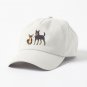 Australian Kelpie - Cute Tan and Black Dog Illustration Pattern  Cap