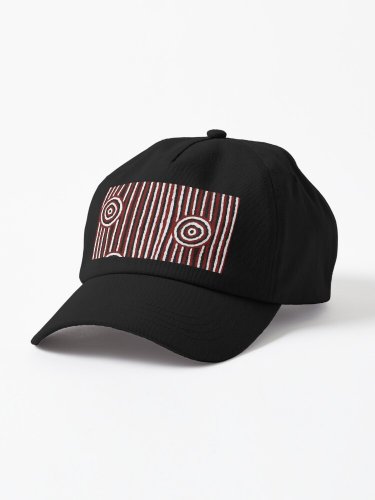 Authentic Aboriginal Art -  Campsites Cap