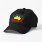 Authentic Aboriginal Art - Always was Always will Be with Map Cap