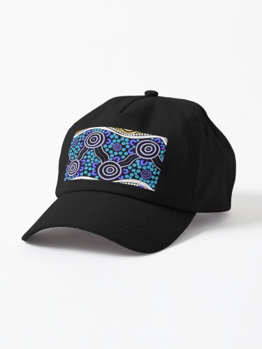 Authentic Aboriginal Art - Cap
