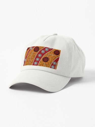 Authentic Aboriginal Art - Untitled Cap
