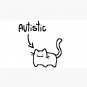 autistic cat Cap