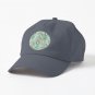Bamboo, Birds and Blossom - soft blue green Cap