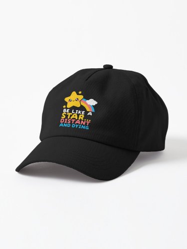 be like a star distant and dying Cap