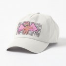 Bear Angel Pen and Colored Pencil Drawing Cap