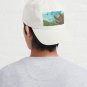 Bear eats hawthorn in the forest  Cap