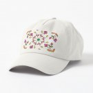 Beautiful floral seamless pattern design Cap