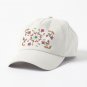 Beautiful floral seamless pattern design Cap
