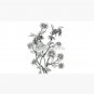 bees and chamomile on honey background Cap