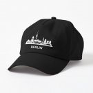 Berlin City Skyline, white Cap