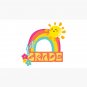 1st Grade Happy Rainbow Cap