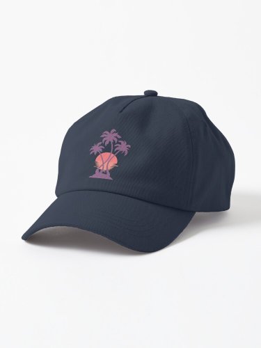 3 Palm Sunset Cap