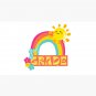 3rd Grade Happy Rainbow Cap