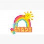4th Grade Happy Rainbow Cap