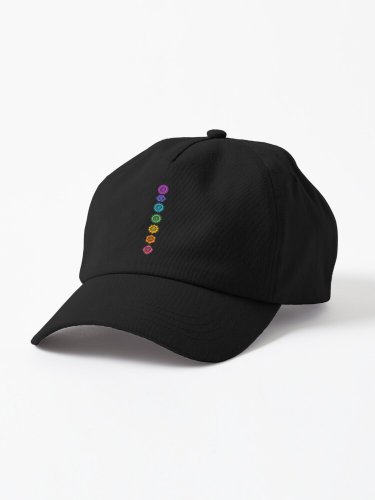 7 Chakras - Cosmic Energy Centers Cap