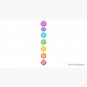 7 Chakras - Cosmic Energy Centers Cap