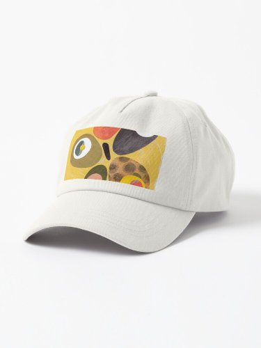 50s 60s style retro colourful design Cap