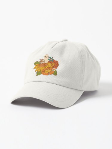70s Boo Floral - Harvest Cap