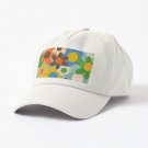 70s Floral Blue Cap