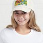 70s Floral Blue Cap