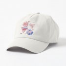 90's Dinosaur Pattern - Rose Quartz and Serenity version Cap
