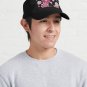 1960's Retro Flowers in Pink and White - Mod Abstract Cap
