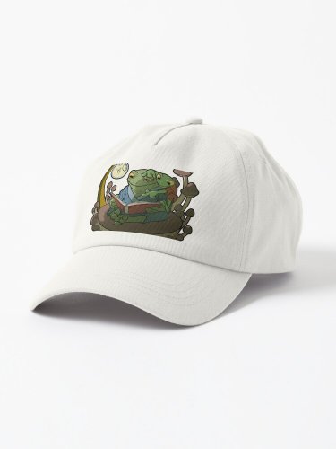 A Frog and His Son Storytime Cap
