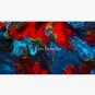 Abstract Funky Sky Colours  Cap
