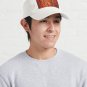 Abstract Orange Stripes Cap
