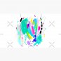 Abstract Painting in Fun Colors Cap
